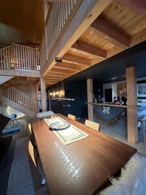 Chalet D'Architecte Avec Vue Panoramique Allos Exterior foto